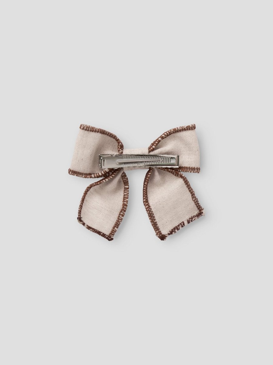 Lil' Atelier Mini RIMAJA HAIR CLIPS - Oxford Tan | Torgunns Barneklær AS