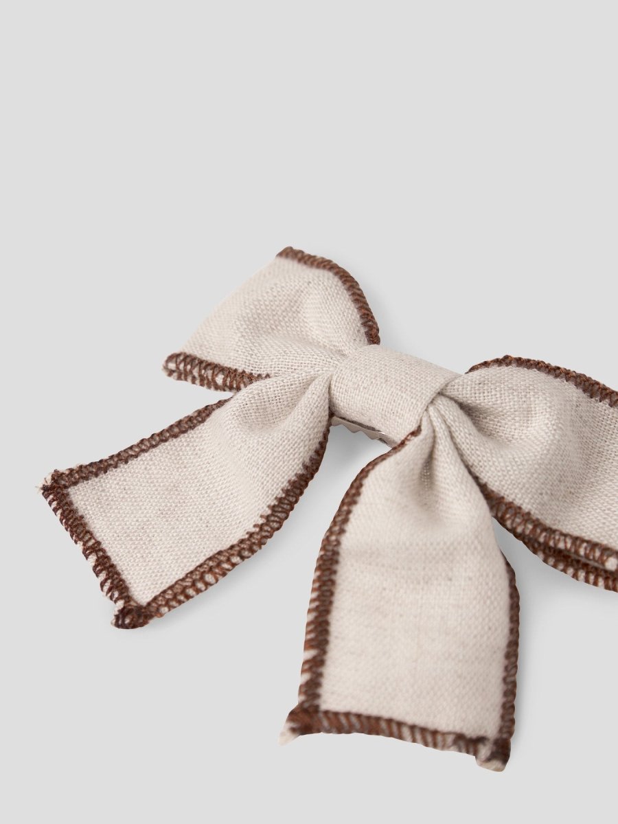 Lil' Atelier Mini RIMAJA HAIR CLIPS - Oxford Tan | Torgunns Barneklær AS