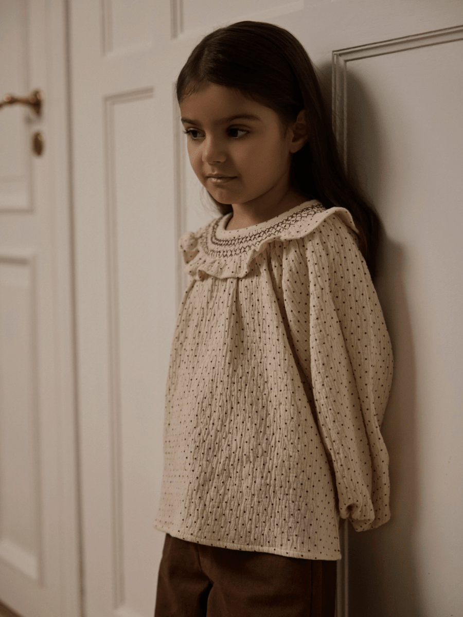 Lil' Atelier mini ROA skjorte - Turtledove | Torgunns Barneklær AS