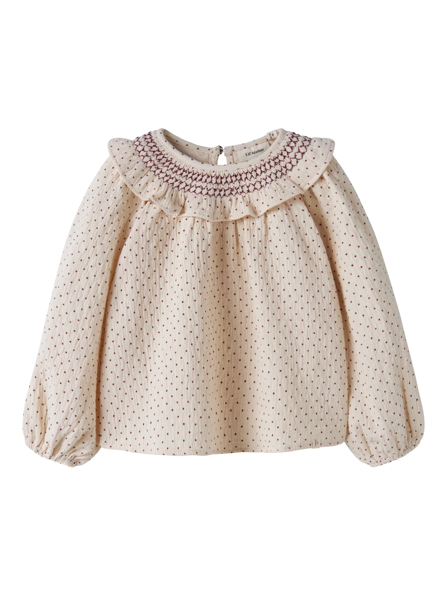 Lil' Atelier mini ROA skjorte - Turtledove | Torgunns Barneklær AS