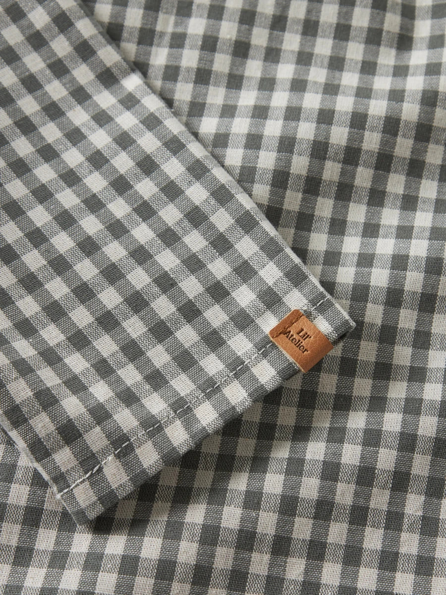 Lil' Atelier mini ROANNE skjorte - Mulled Basil | Torgunns Barneklær AS