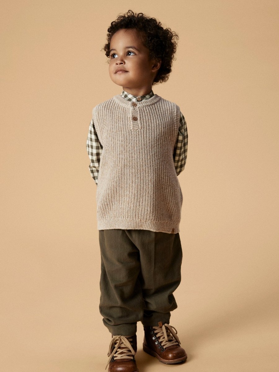 Lil' Atelier Mini ROMEO REG PANT - Sea Turtle | Torgunns Barneklær AS