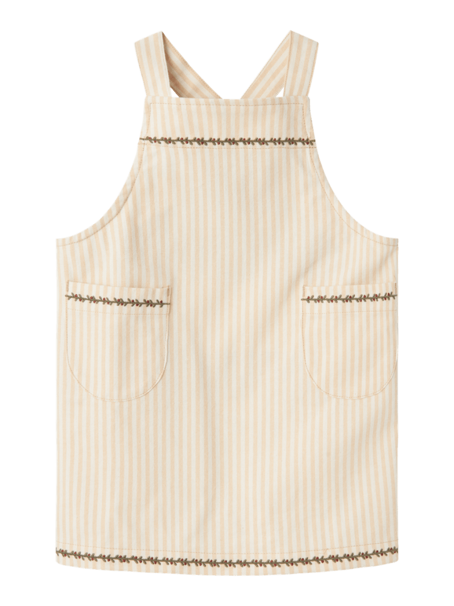 Lil' Atelier MINI SAGE APRON - Turtledove | Torgunns Barneklær AS