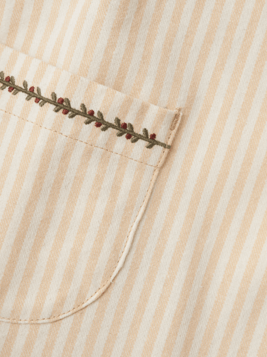 Lil' Atelier MINI SAGE APRON - Turtledove | Torgunns Barneklær AS