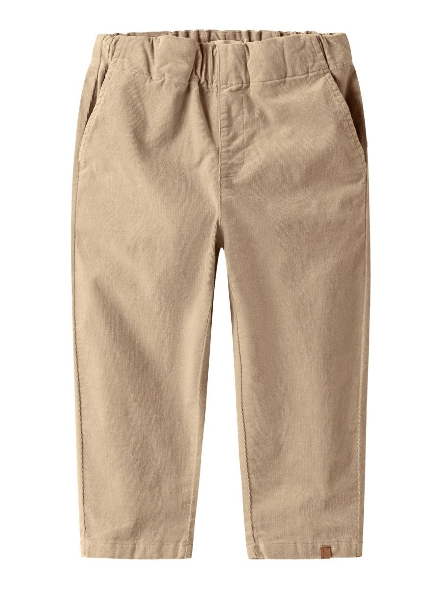Lil' Atelier Mini SOMBA LOOSE CORD PANT - Irish Cream | Torgunns Barneklær AS
