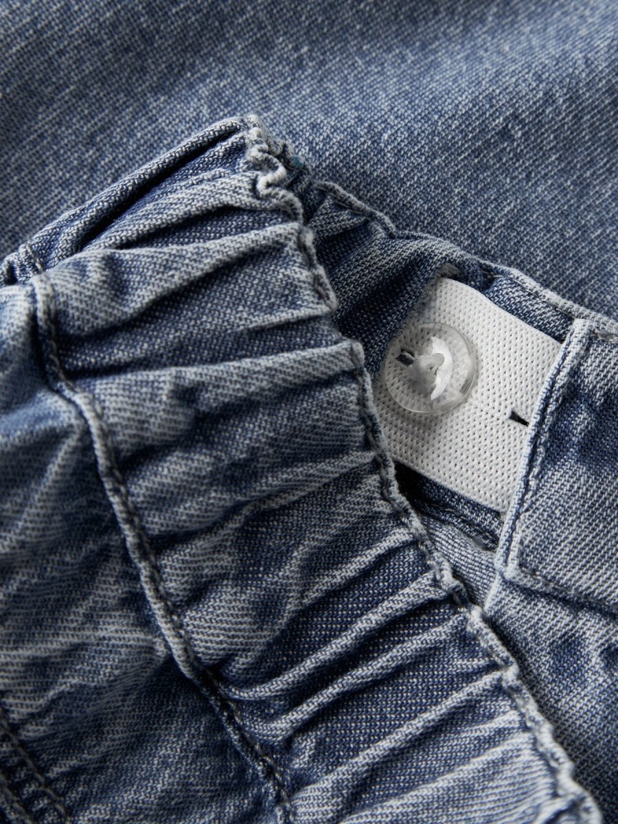 Lil' Atelier Mini TAYA LOOSE JEANS - Medium Blue Denim | Torgunns Barneklær AS