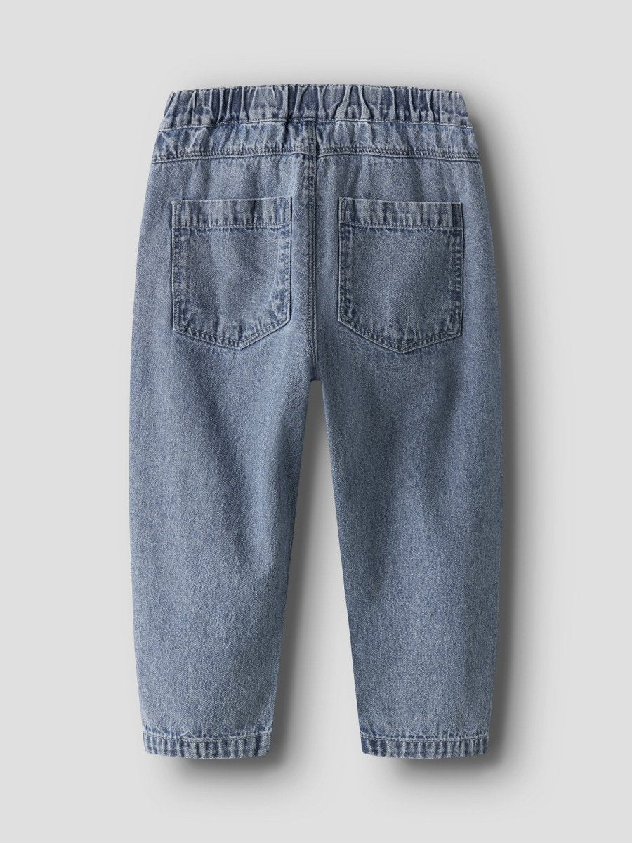 Lil' Atelier Mini TAYA LOOSE JEANS - Medium Blue Denim | Torgunns Barneklær AS