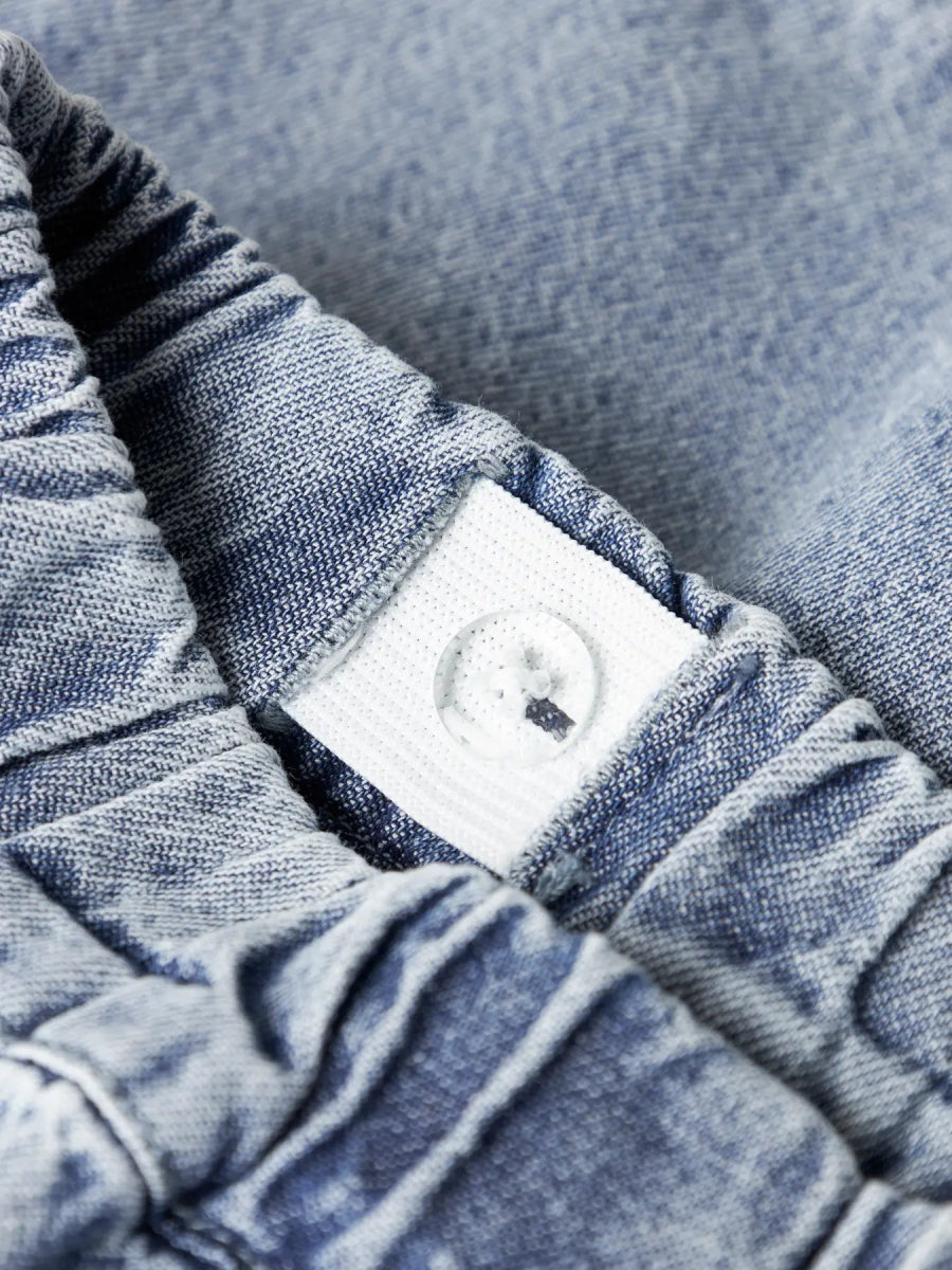 Lil' Atelier Mini TAYA WIDE JEANS - Medium Blue Denim | Torgunns Barneklær AS