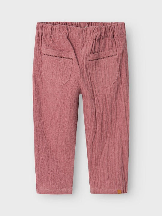 Lil' Atelier Mini TIMA PANT - Nostalgia Rose | Torgunns Barneklær AS