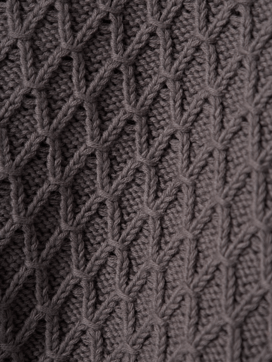 Lil' Atelier MINI TOBIE LS KNIT - Pewter | Torgunns Barneklær AS