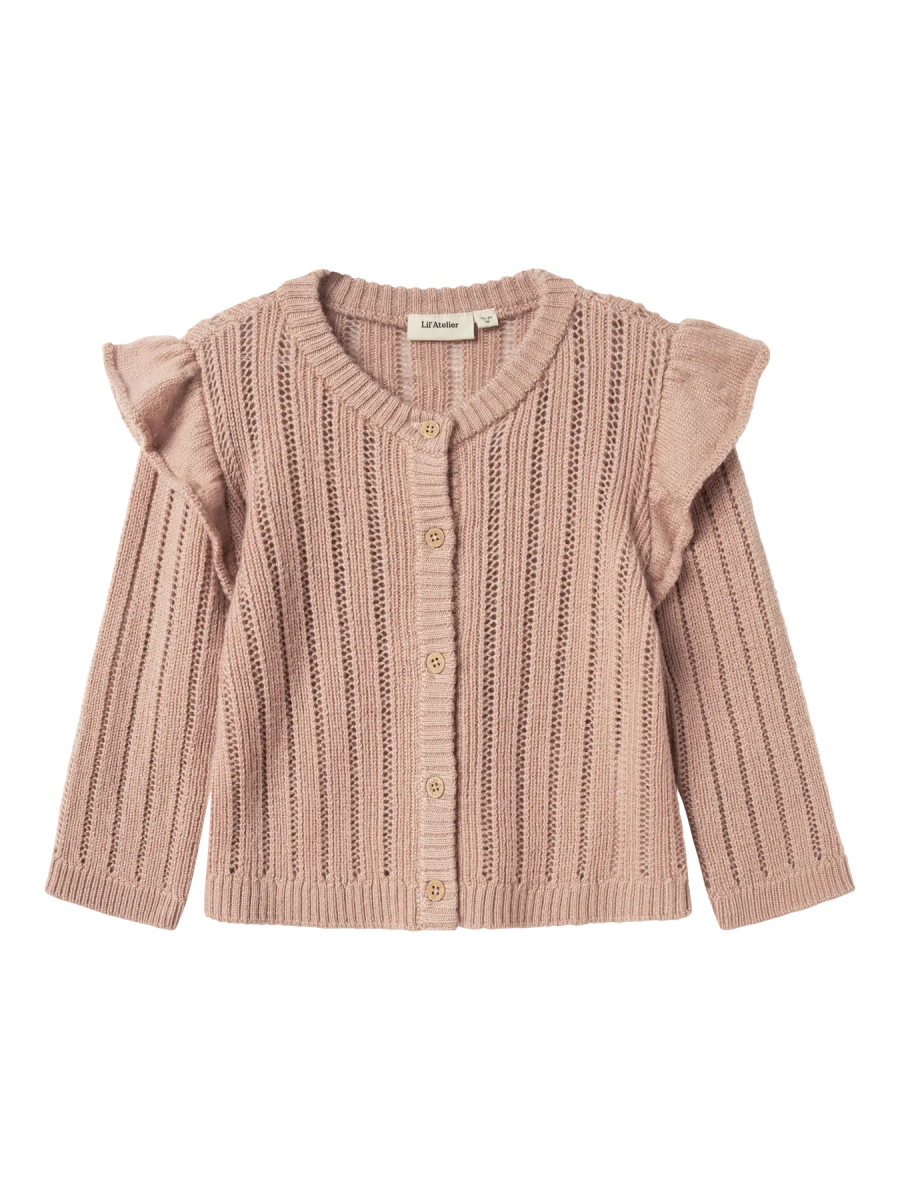 Lil' Atelier Mini WOOL NOMO LS KNIT CARD - Roebuck | Torgunns Barneklær AS
