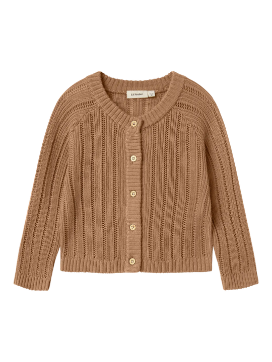 Lil' Atelier Mini WOOL NOMO LS KNIT CARD - Tigers Eye | Torgunns Barneklær AS