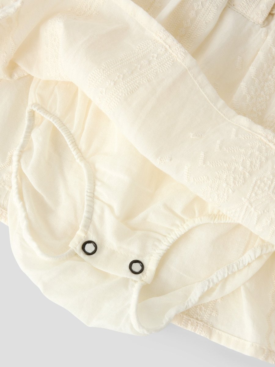 Lil' Atelier ROSO LS BODY DRESS - Turtledove | Torgunns Barneklær AS