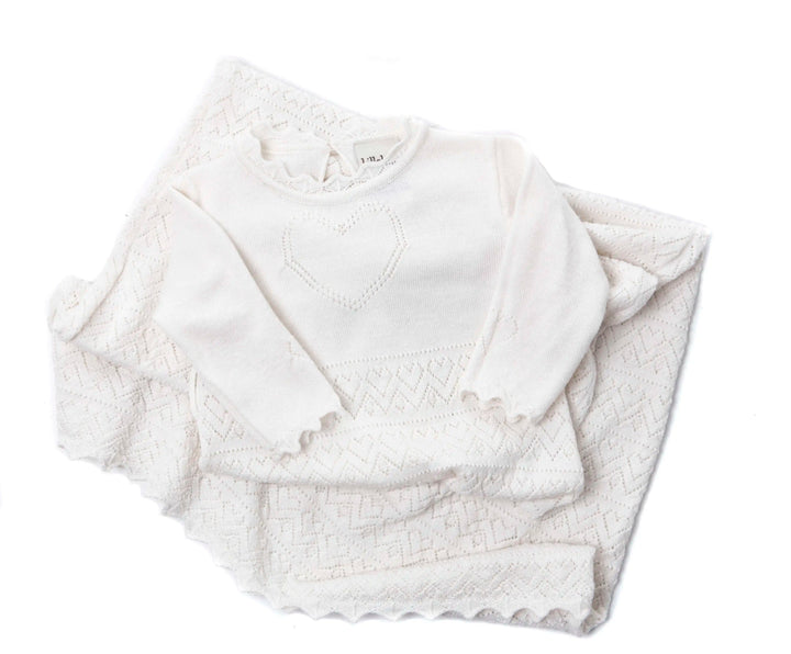 Lillelam | Dåpslue - Hvit | Torgunns Barneklær AS