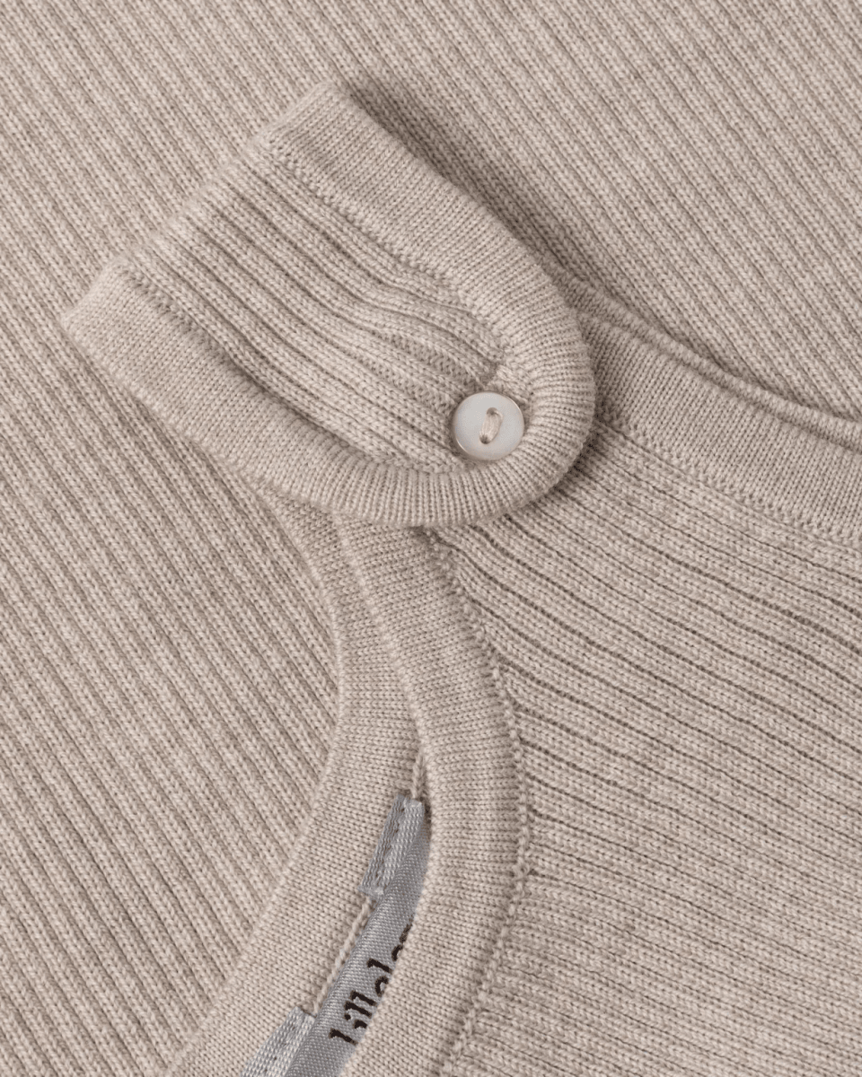 Lillelam | Overall Rib Light - Lys Beige | Torgunns Barneklær AS