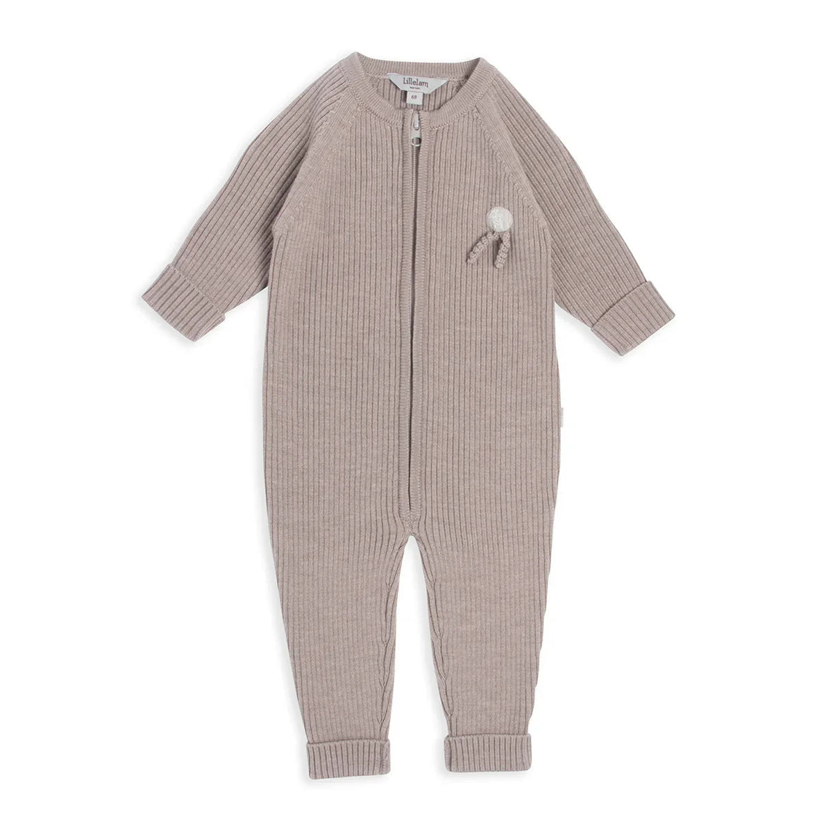 Lillelam | Sparkedress Ribb - Beige | Torgunns Barneklær AS
