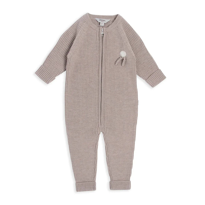 Lillelam | Sparkedress Ribb - Beige | Torgunns Barneklær AS