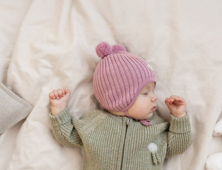 Lillelam | Sparkedress Ribb - Lys Mose | Torgunns Barneklær AS