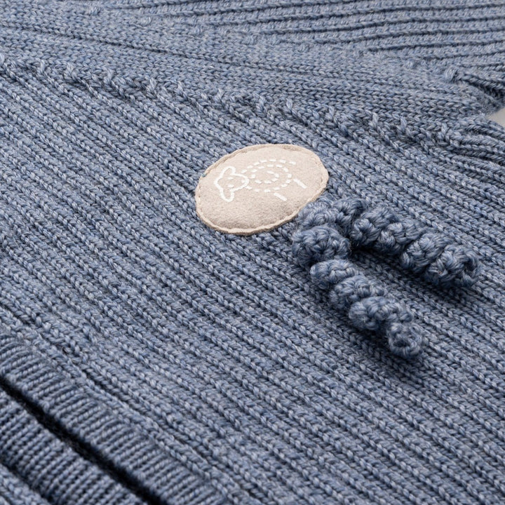 Lillelam | Sparkedress Ribb - Mellomblå | Torgunns Barneklær AS