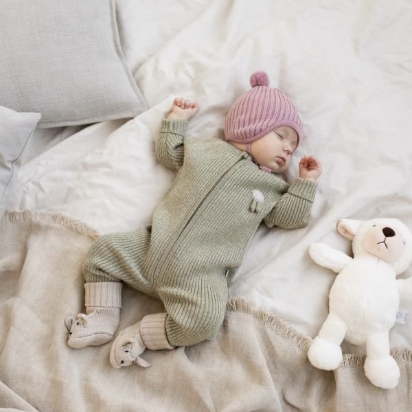 Lillelam | Ulltøffel Lammi - Lys beige | Torgunns Barneklær AS