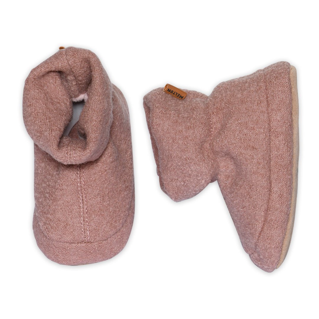 Melton | Wolly Babytøfler - Fawn | Torgunns Barneklær AS