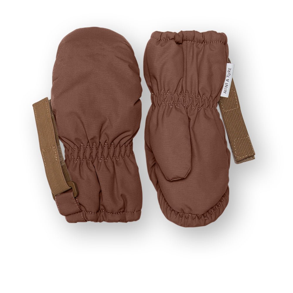 Mini A Ture | CORDT Votter m/Fleecefôr – Chestnut Brown | Torgunns Barneklær AS
