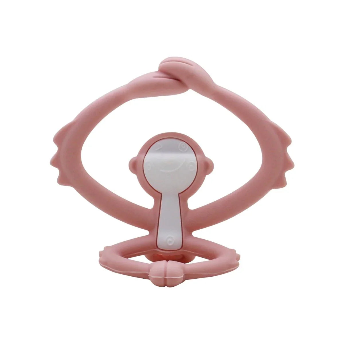 mombella | Hugging Monkey Biteleke - Gammelrosa | Torgunns Barneklær AS