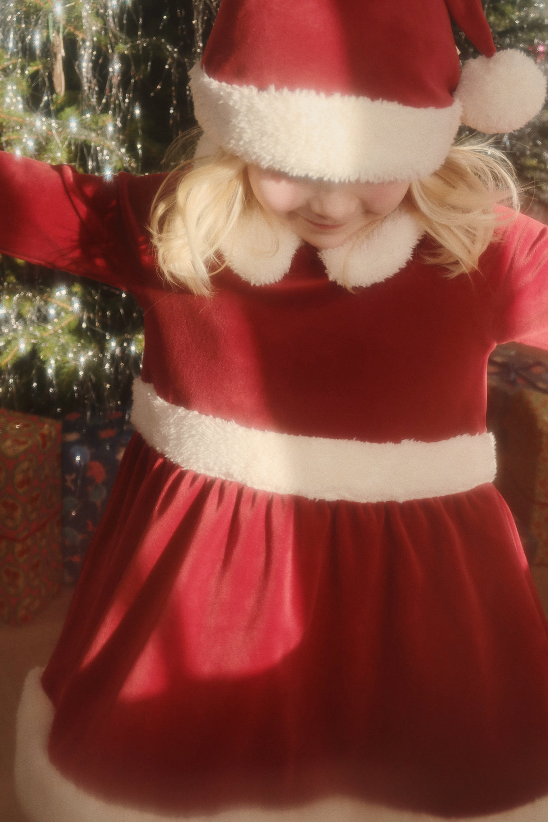 Konges Sløjd | CHRISTMAS DRESS julekjole – Red Dahlia