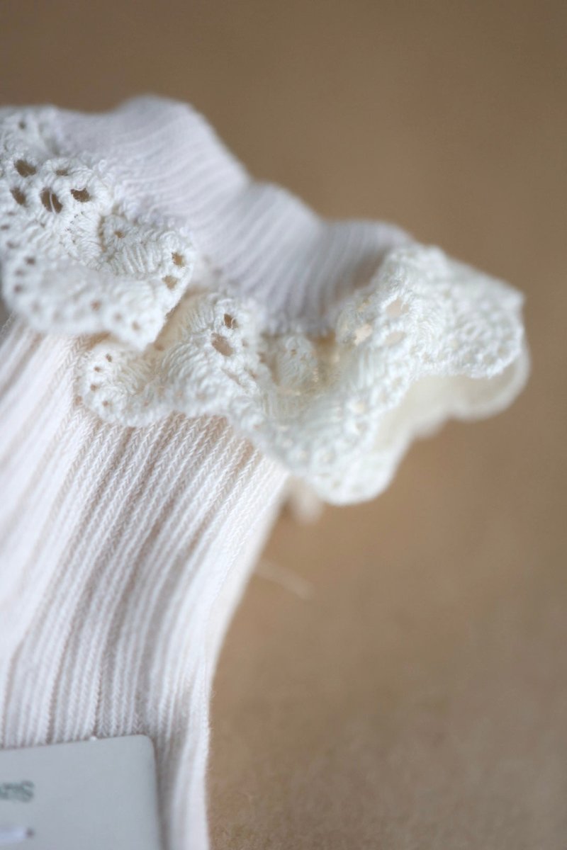 mp Denmark | Bomull | Lisa Blondesokk - Cream | Torgunns Barneklær AS