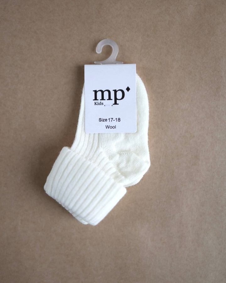 mp Denmark Ull | Ribb Sokk - Offwhite | Torgunns Barneklær AS