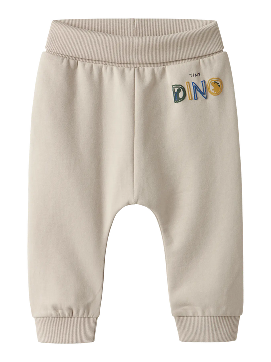 name it baby VONNE SWEAT PANT - Peyote | Dino - Torgunns Barneklær AS
