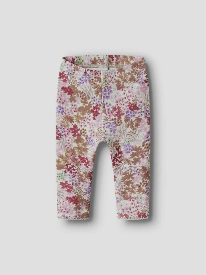 name it baby BOLORA LEGGING - Pumice Stone | Torgunns Barneklær AS