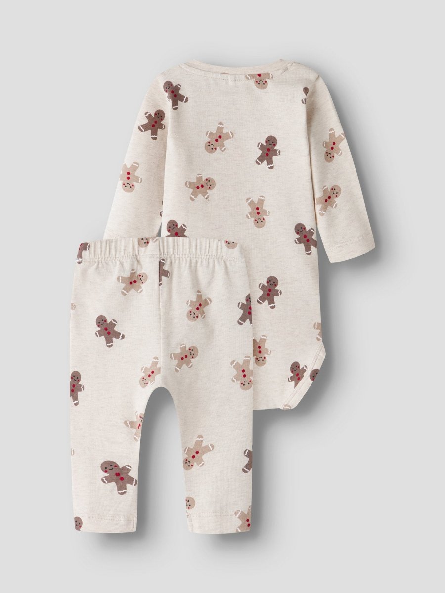 name it baby DABBA Body Giftpack - Peyote Melange | Torgunns Barneklær AS