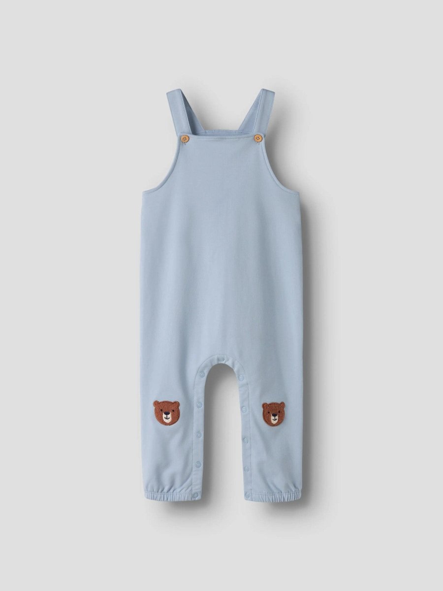 name it baby DADDEL SWEAT OVERALL - Blue Fog | Torgunns Barneklær AS