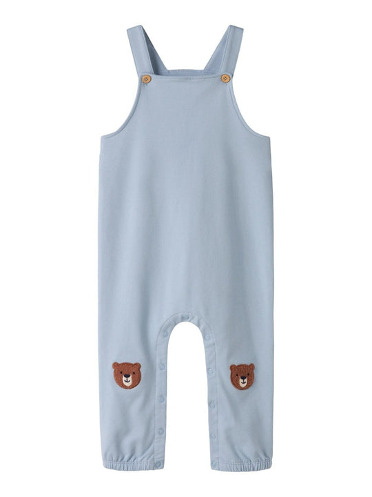 name it baby DADDEL SWEAT OVERALL - Blue Fog | Torgunns Barneklær AS