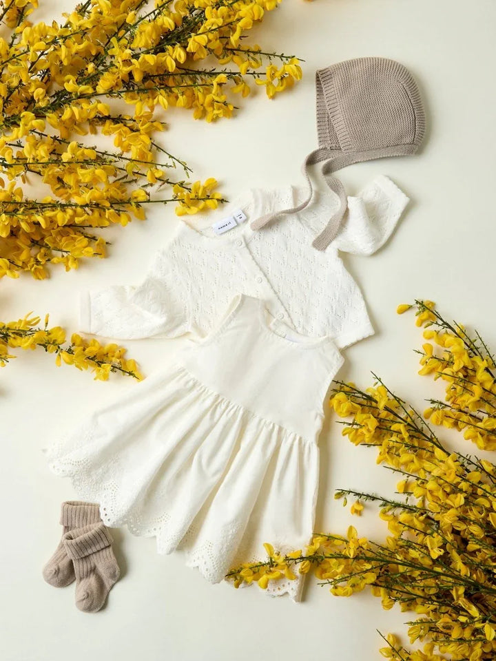 name it baby DANGA SPENCER - Cloud Dancer | Torgunns Barneklær AS