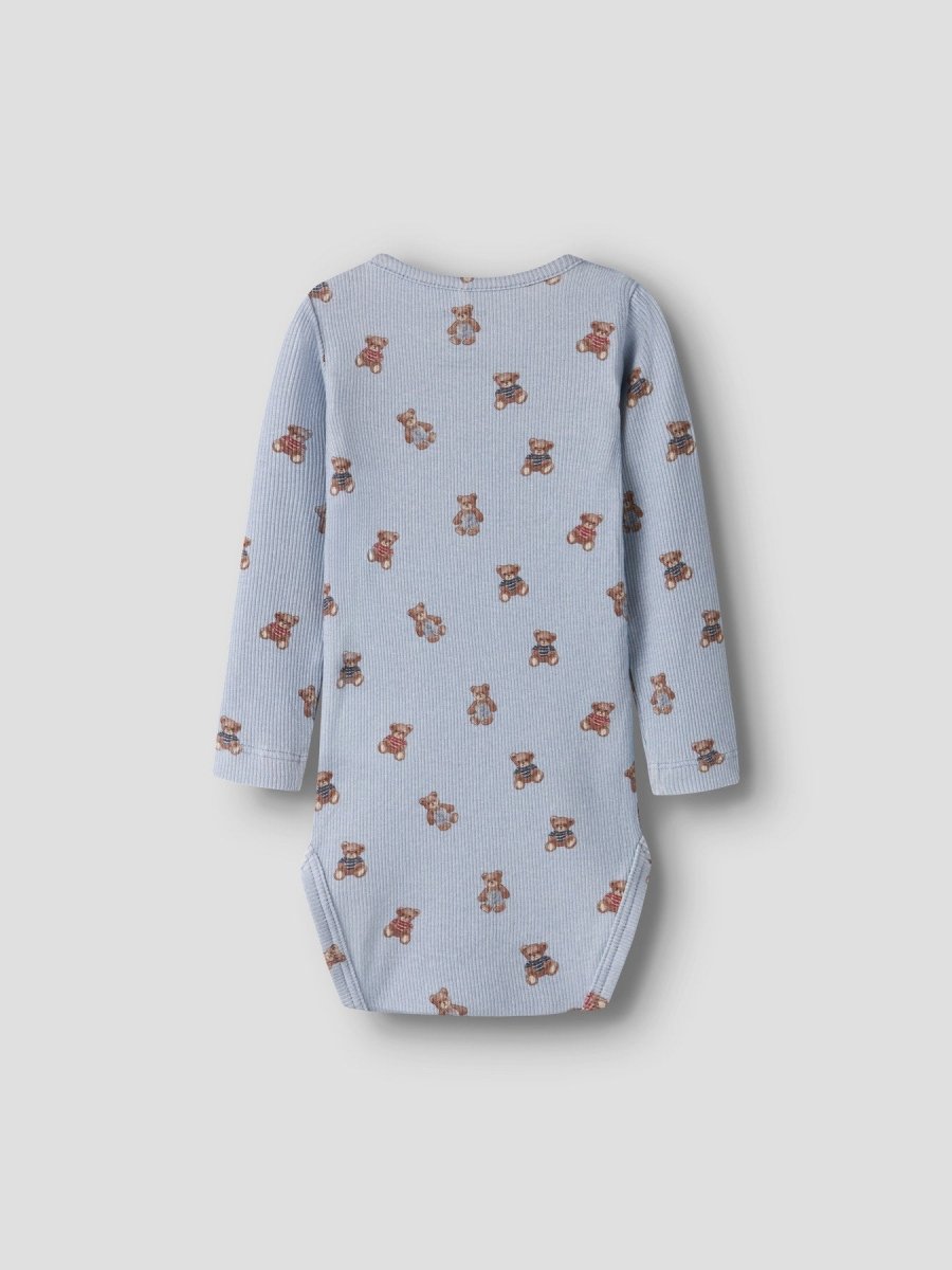 name it baby DENKAB LS BODY - Blue Fog | Torgunns Barneklær AS