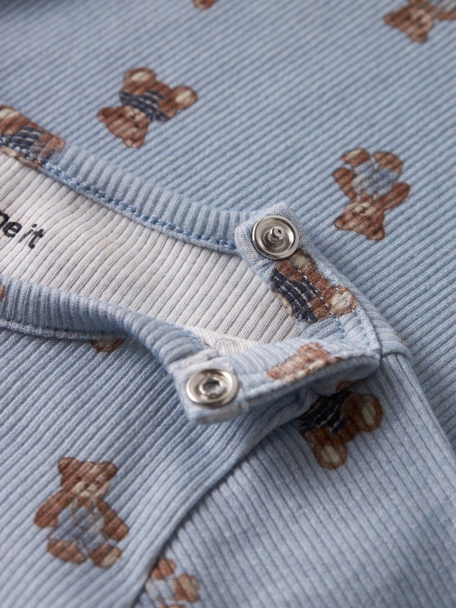 name it baby DENKAB LS BODY - Blue Fog | Torgunns Barneklær AS
