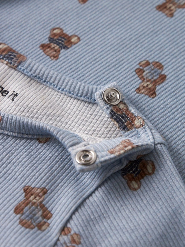 name it baby DENKAB LS BODY - Blue Fog | Torgunns Barneklær AS
