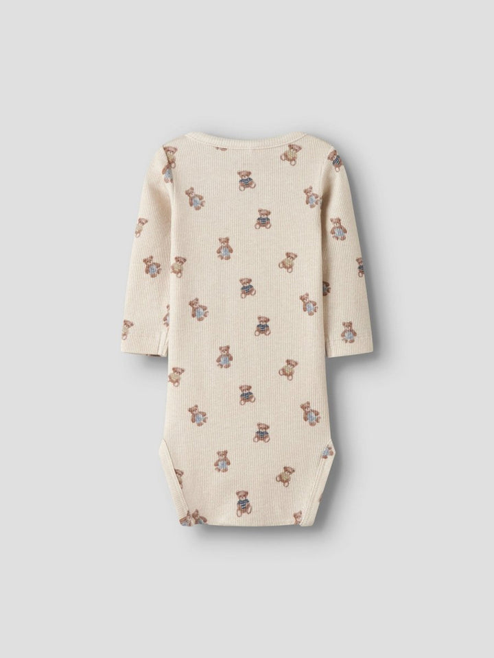 name it baby DENKAB LS BODY - Peyote Melange | Torgunns Barneklær AS