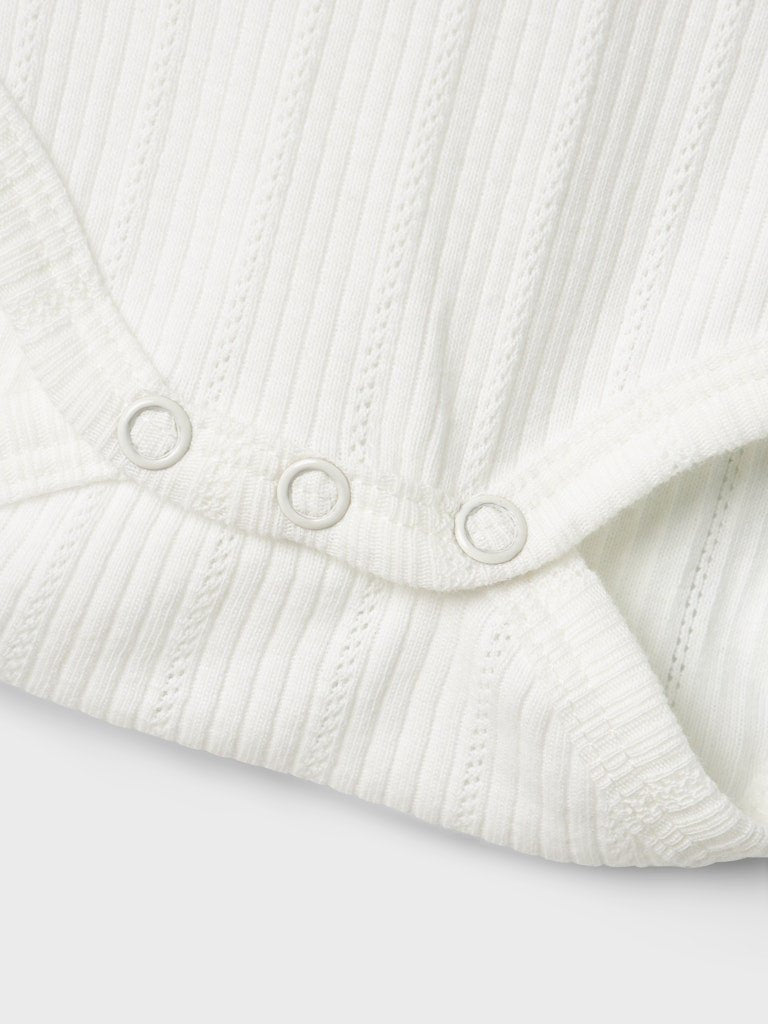 name it baby DIA LS BODY - Cloud Dancer | Torgunns Barneklær AS