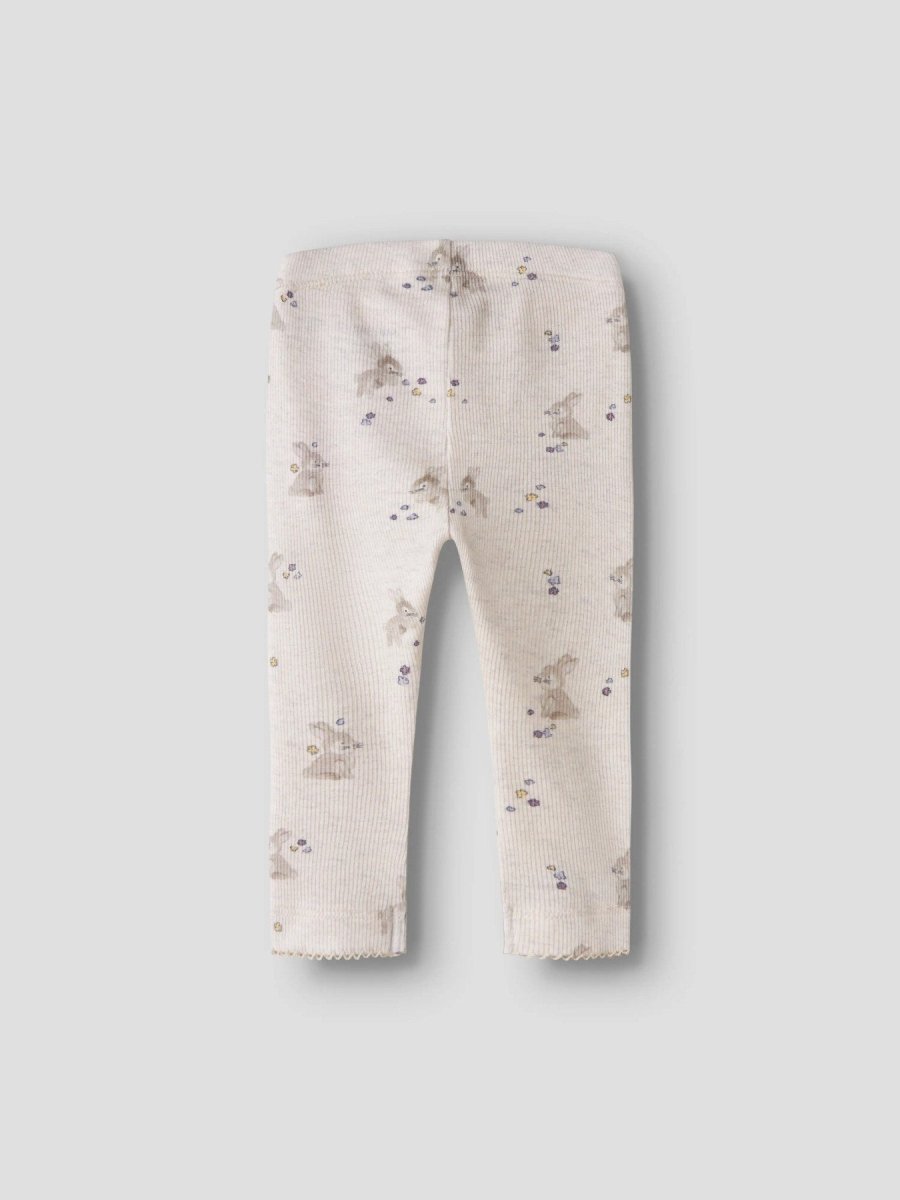 name it baby DIAKAB LEGGING - Peyote Melange | Torgunns Barneklær AS