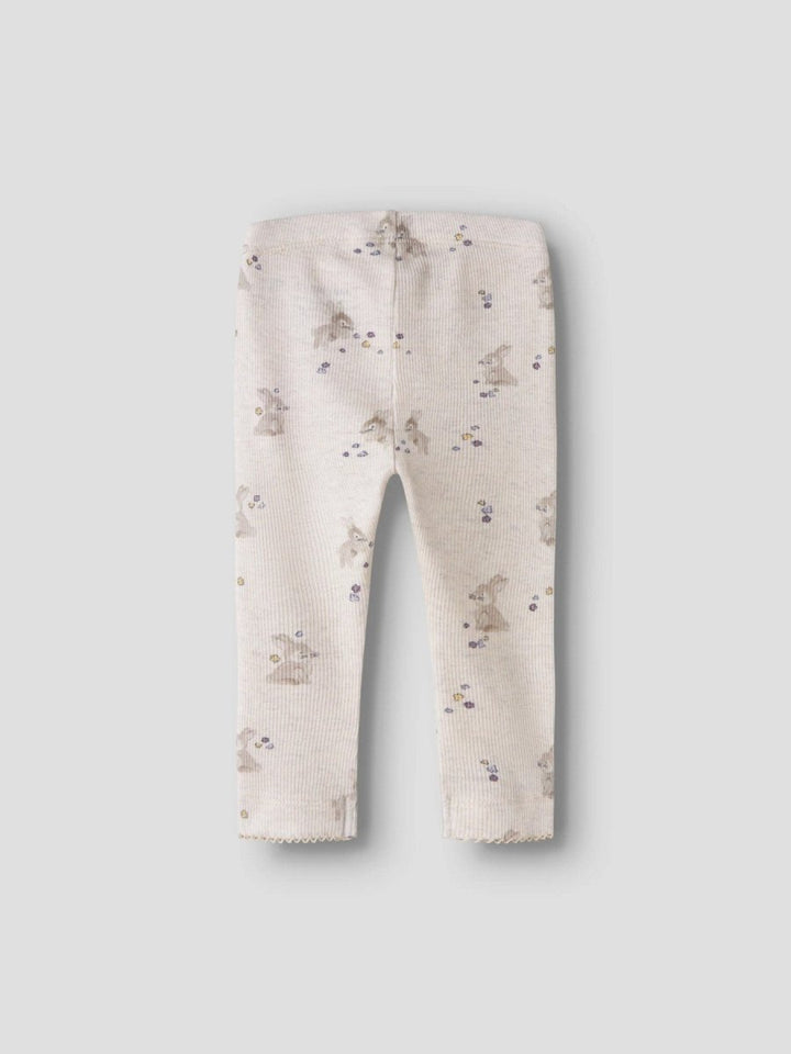 name it baby DIAKAB LEGGING - Peyote Melange | Torgunns Barneklær AS