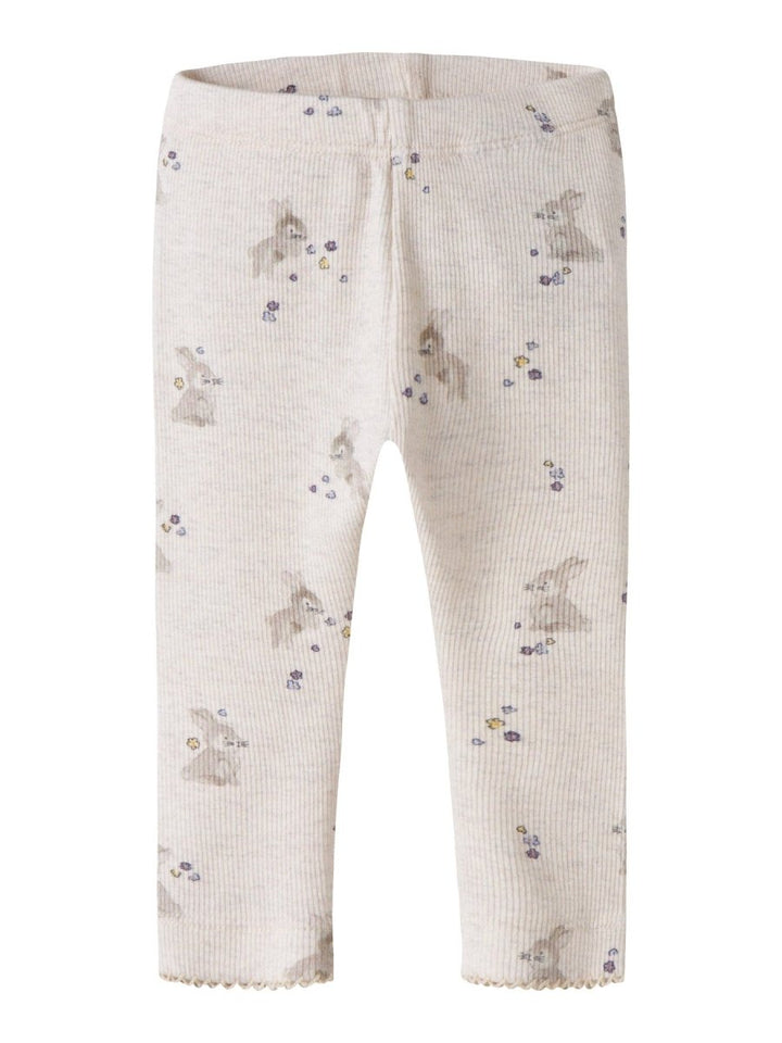 name it baby DIAKAB LEGGING - Peyote Melange | Torgunns Barneklær AS