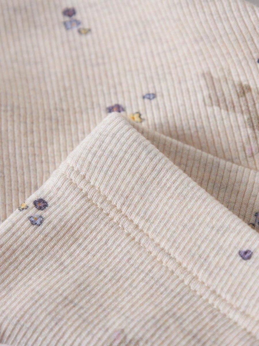 name it baby DIAKAB LEGGING - Peyote Melange | Torgunns Barneklær AS