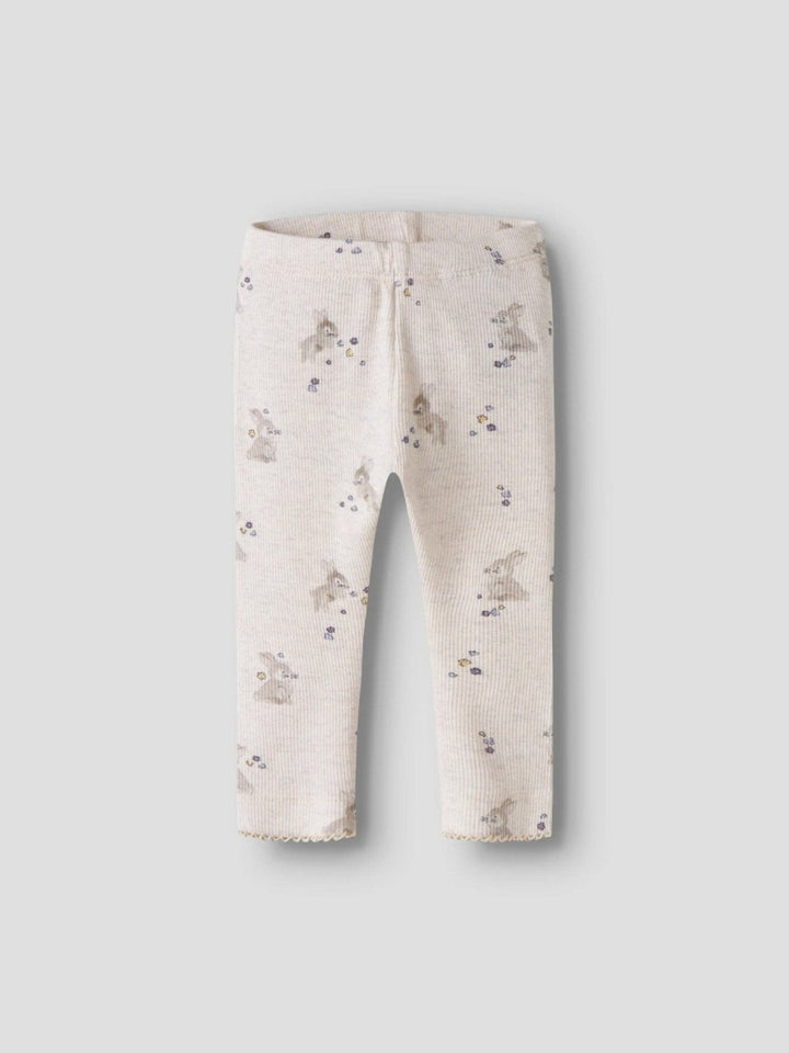 name it baby DIAKAB LEGGING - Peyote Melange | Torgunns Barneklær AS