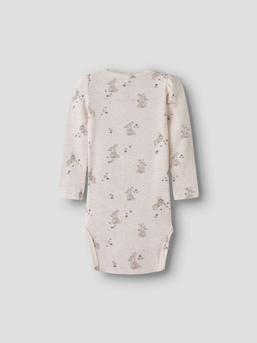 name it baby DIAKAB LS BODY - Peyote Melange | Torgunns Barneklær AS