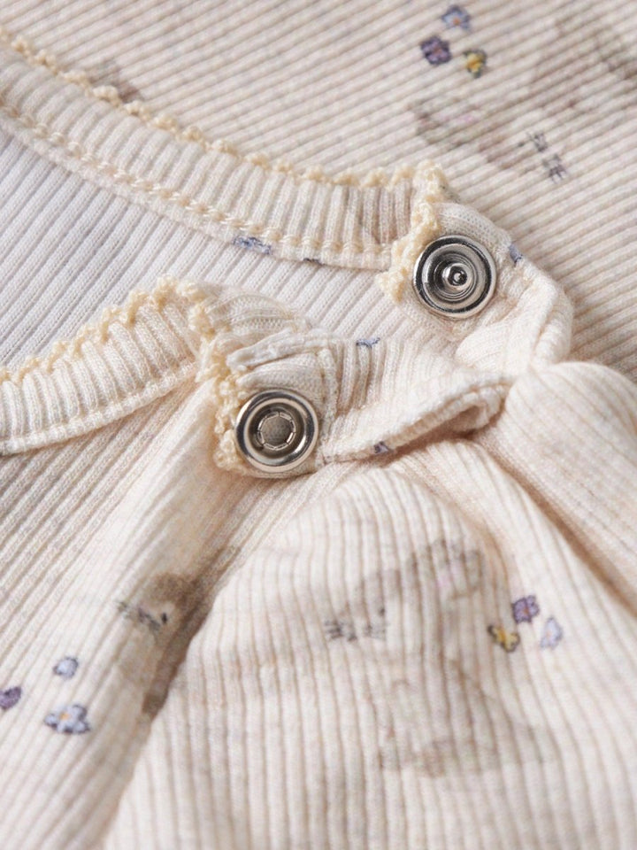 name it baby DIAKAB LS BODY - Peyote Melange | Torgunns Barneklær AS