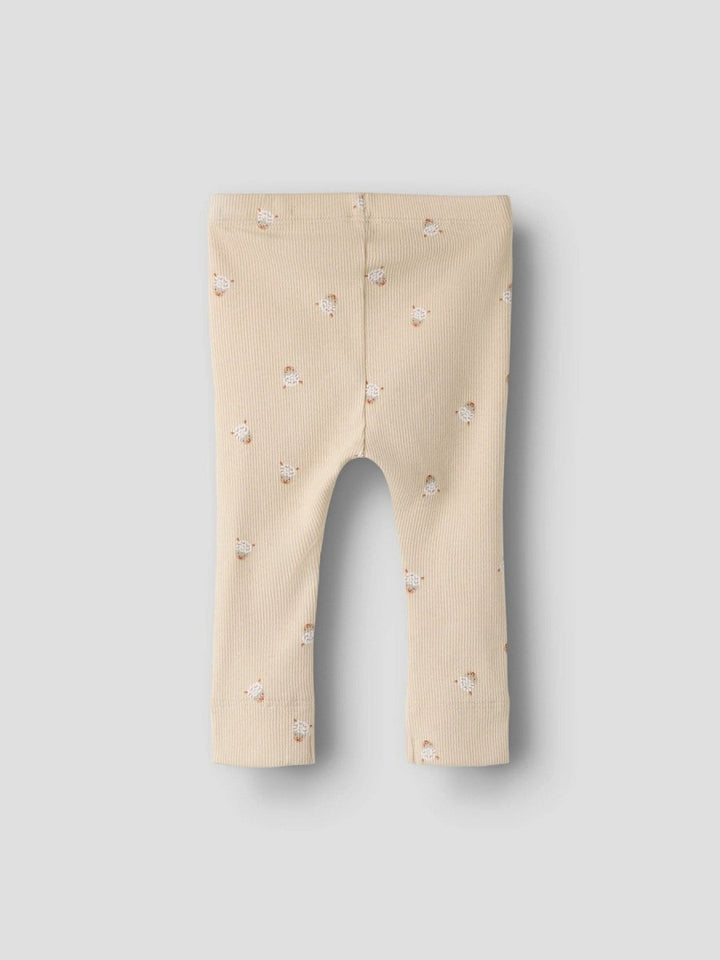 name it baby FERINI XSL LEGGING - Cement | Torgunns Barneklær AS