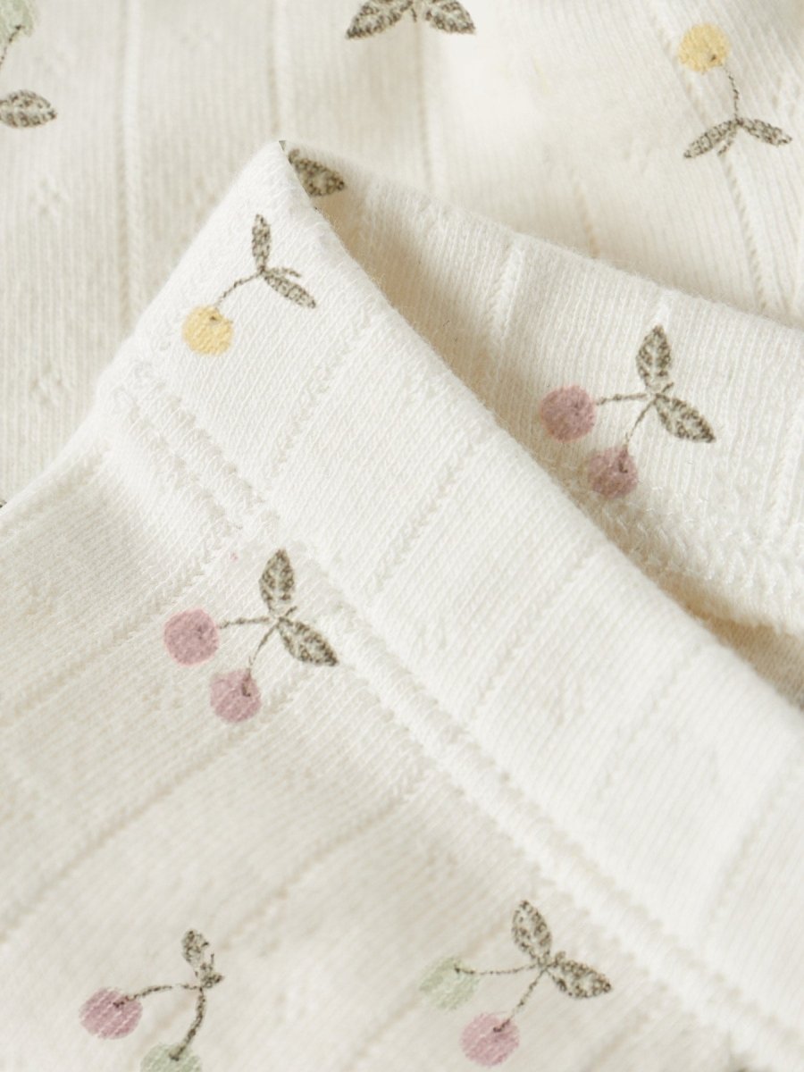 name it baby FICHERRY LEGGING - Cloud Dancer | Torgunns Barneklær AS